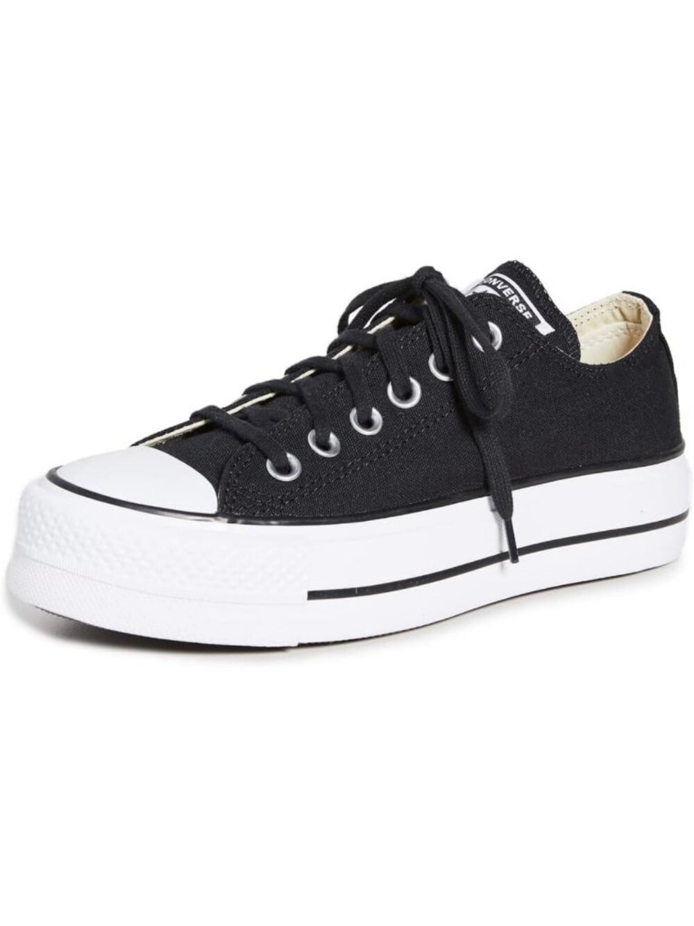 Floral Embroidery Low Top Sneakers for Women | Stylish Chuck Taylor Lift Shoes
